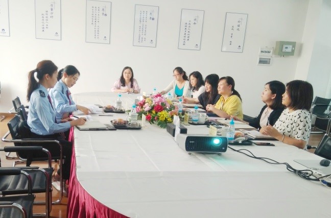 昆明市第一稅務分局一行走訪我司
