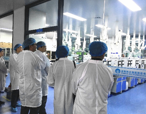 市場監督管理局“服務中小微企業”活動走進我司